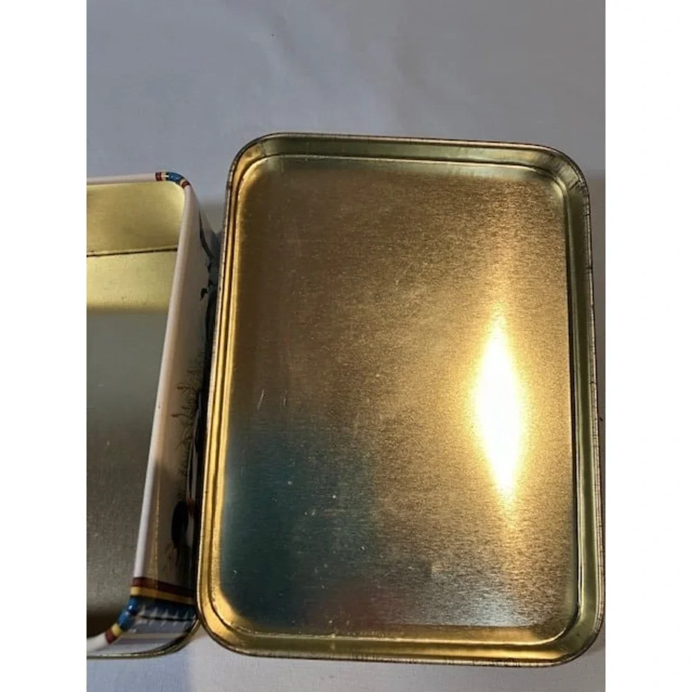 Decorative Tin‎ with Attached Ceramic Duck by GiftCo, Inc